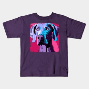 Weimaraner Pop Art - Dog Lover Gifts Kids T-Shirt